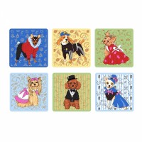 HN88-325 Прихватка-мини "Собака-модница" 15*15 см.