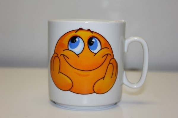 ф0824 Кружка "Джойс" 300см3 "Смайлики 1"