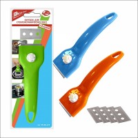 MS58-173 Скребок д/стеклокерам. плит + 4 лезв "Э