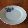ф1185 Тарелка мелкая Голубка 200 мм  Крокус