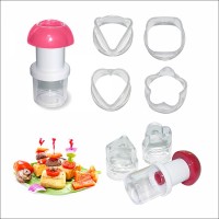 DH80-177 Набор д/канапе "Супер" 5 насадок 2 цв.