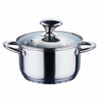 WB1065 Кастрюля с крышкой (нжс, 18x10.5cм, 2.5л,)