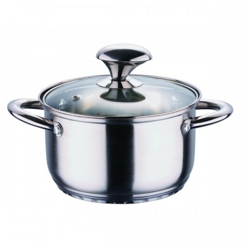 WB1065 Кастрюля с крышкой (нжс, 18x10.5cм, 2.5л,)