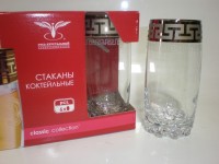 GE03-812 Набор 6 стаканов для сока Греческий узор