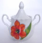 ф0059 Сахарница Романс 550см3 "Солнечный тюльпан"