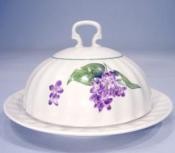 ф0475 Масленка круглая 500 см3.  Сирень