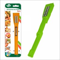 DH53-5 Овощечистка-резка 5 в 1 "Супернова" 2цв.