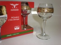 EAV26-1801 Набор 6 рюмок    Эдем  с рис Меандр