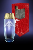 GE05-3966 Ваза для цветов"Флора" с рис."Мускат"