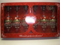 GE05-411/134 Набор 12 предметов с рисунком "Мускат