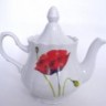 ф0028 Чайник Романс 800см3  Алый мак