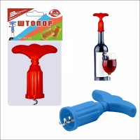 J13-121 Штопор "Эконом" 2 цв. NEW