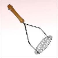 AN50-32 Картофелемялка хром дерев. ручка