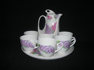 ф0824/1 Набор питьевой, 8 предметов,  Сирень