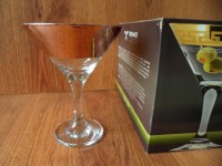 TRV267-410 Набор 6 рюмок д/мартини Кракелюр Рубин