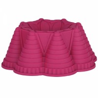 BK9429 Форма "Конусы" вишнев