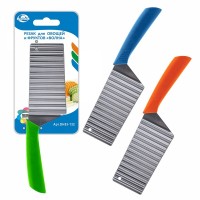 DH53-132 Резак для овощей и фруктов  Волна  3цв.