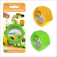 DH53-106 Декоратор для овощей "Спираль" 2 цв.