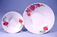 ф0399 Набор салатников 4 пр. "Маки красные"