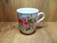 126332 Кружка 350мл Розовые розы Русское поле