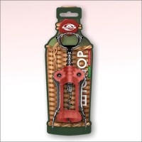 Z13-46 Штопор красный ** (пласт/мет) упак,